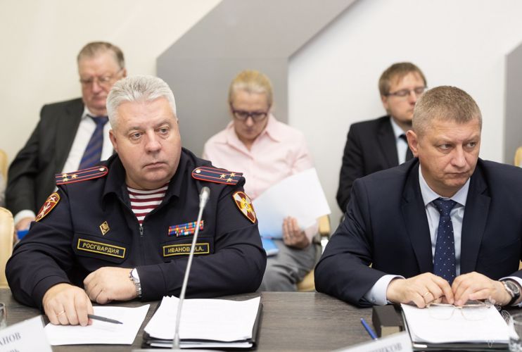 Начальник Управления Росгвардии по Псковской области принял участие в заседании оргкомитета «Победа»