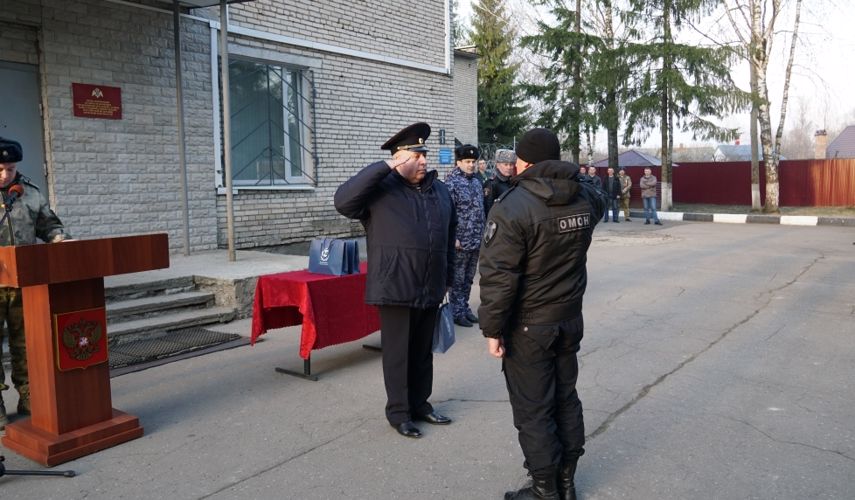 Псковские росгвардейцы вернулись из служебной командировки в Северо-Кавказский регион