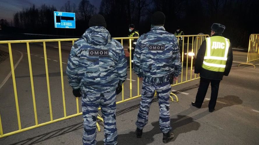 Псковские росгвардейцы принимают участие в мероприятиях направленных на противодействие распространению коронавирусной инфекции на территории региона