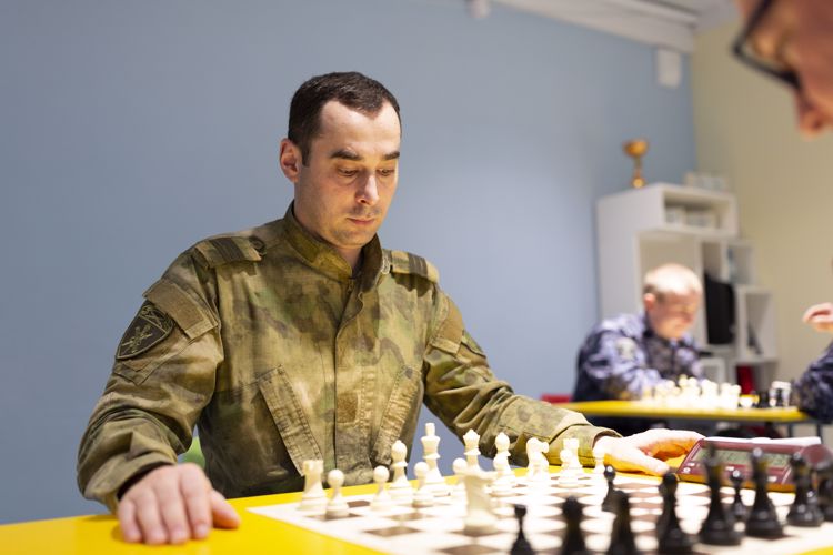 Шахматный турнир среди сотрудников и военнослужащих Росгвардии состоялся в Пскове