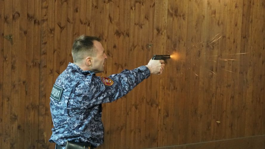 В Пскове прошел конкурс профессионального мастерства среди групп задержания вневедомственной охраны Росгвардии