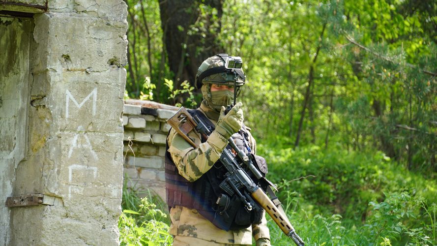 Завершился полевой выход сотрудников спецподразделений псковской Росгвардии