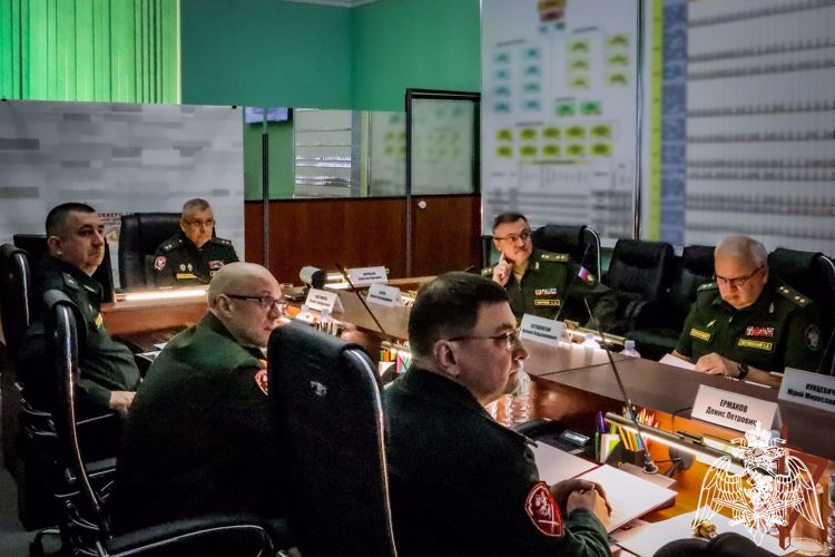 В Санкт-Петербурге  состоялось заседание военного совета Северо-Западного округа Росгвардии