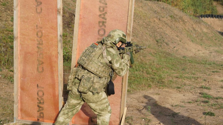 Сотрудники СОБР «Гепард» регионального Управления Росгвардии завоевали первое место в соревнованиях по тактической стрельбе