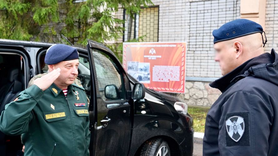 Командующий Северо-Западным округом Росгвардии совершил рабочую поездку в Псковскую область