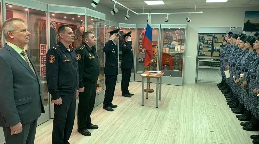 В Пскове росгвардейцы присягнули на верность Родине