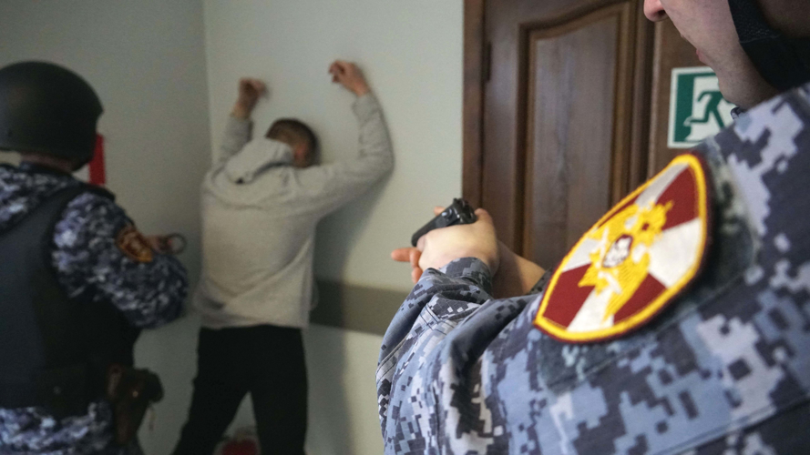 В Пскове прошел конкурс профессионального мастерства среди групп задержания вневедомственной охраны Росгвардии