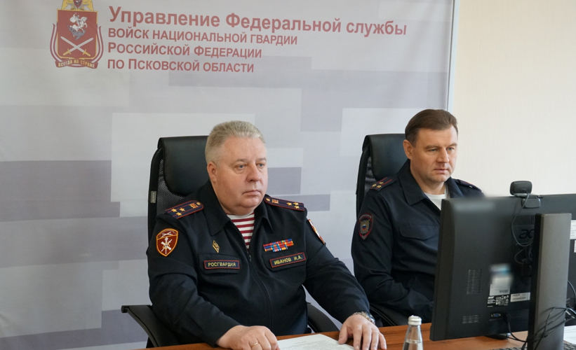 В Северо-Западном округе Росгвардии состоялось заседание оперативного штаба