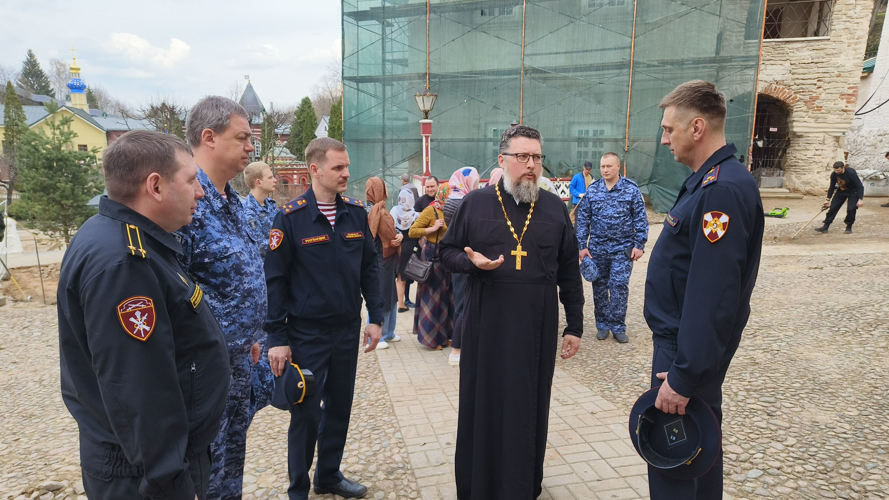 В Псковской области росгвардейцы приняли участие в духовно-просветительской акции