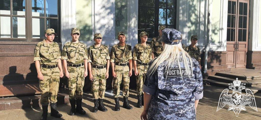 Призывники из Псковской области пополняют ряды войск национальной гвардии Российской Федерации
