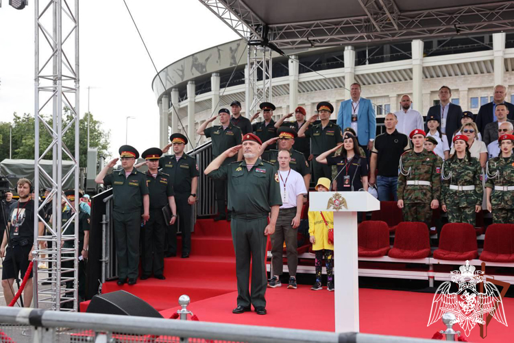 Военно-спортивный фестиваль Росгвардии в «Лужниках собрал более 20 000 москвичей и гостей столицы