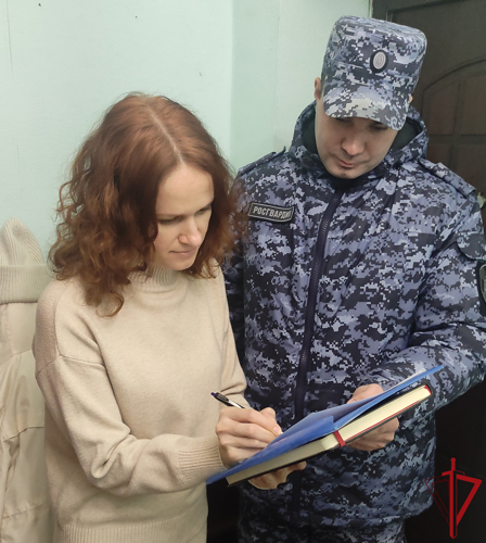 Правила пожарной безопасности напомнили росгвардейцам
