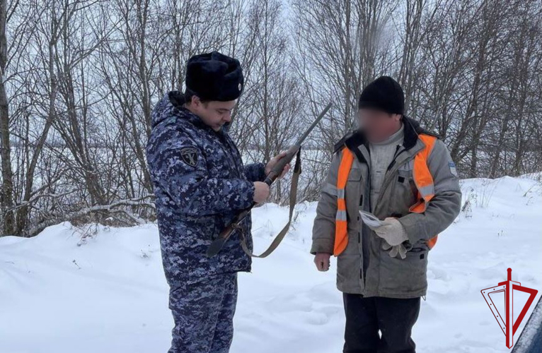 В Псковской области росгвардейцы провели оперативно-профилактическое мероприятие «Охота»