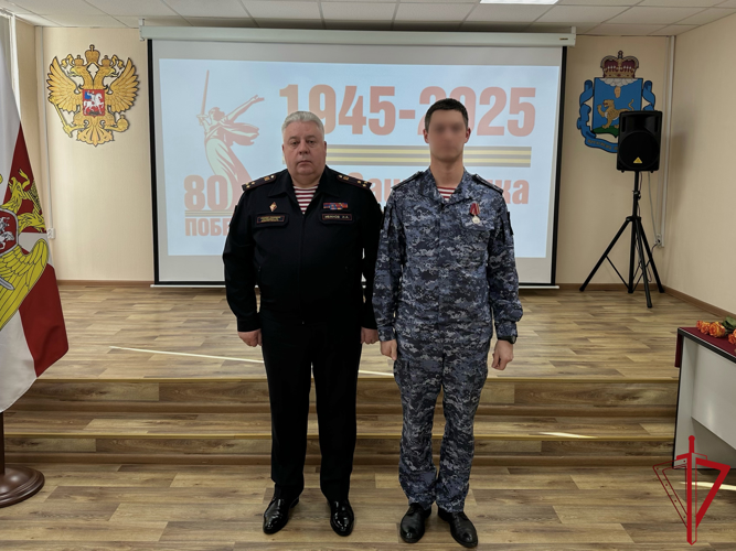 В Пскове росгвардейцы отметили День защитника Отечества