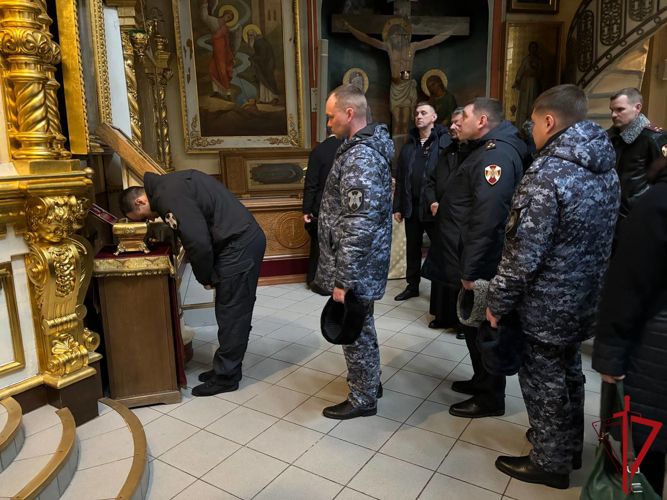 В Псковской области росгвардейцы приняли участие в духовно-просветительской акции