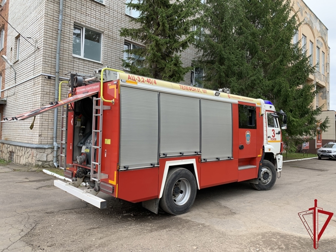 В Управлении Росгвардии по Псковской области проведена тренировка