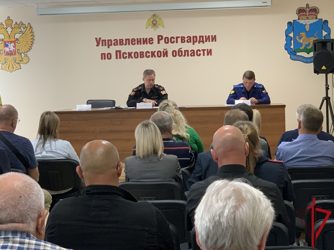 В Пскове прошло совещание Координационного совета по вопросам частной охранной деятельности