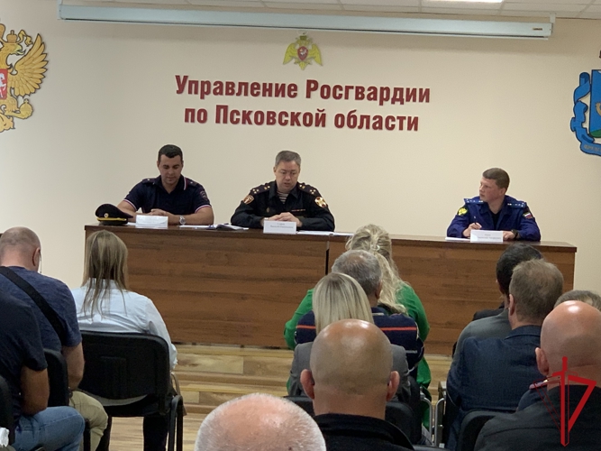 В Пскове прошло совещание Координационного совета по вопросам частной охранной деятельности