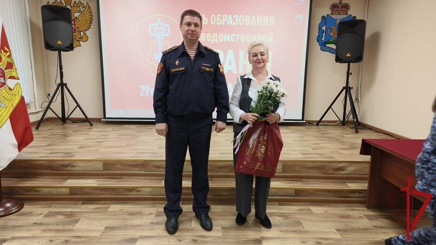 В Пскове прошло торжественное мероприятие по случаю 73‑й годовщины вневедомственной охраны Росгвардии