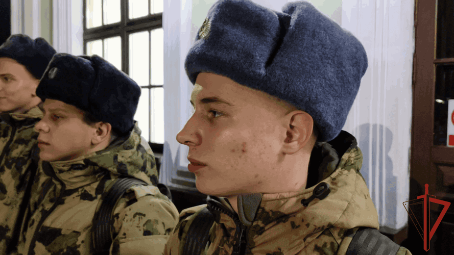 Призывники из Псковской области отправились на службу в Росгвардию