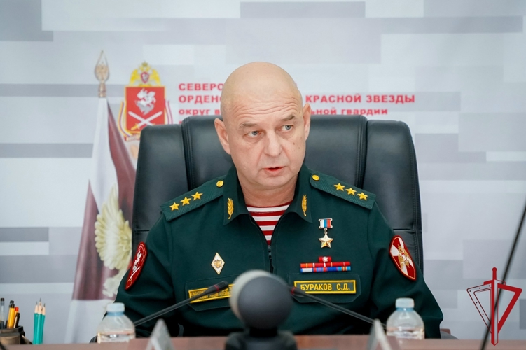 Руководство регионального управления Росгвардии приняло участие в заседании Военного совета Северо-Западного округа ведомства