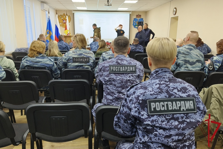 В региональном Управлении Росгвардии прошли занятия по тактической ветеринарной медицине