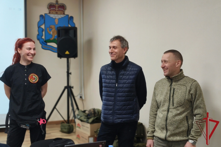 В региональном Управлении Росгвардии прошли занятия по тактической ветеринарной медицине