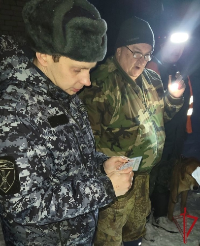 Росгвардейцы провели профилактическое мероприятие «Охота» в Псковской области