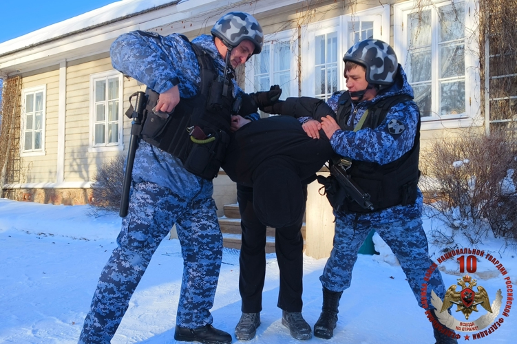 Росгвардия провела  тренировку в музее‑заповеднике «Михайловское»