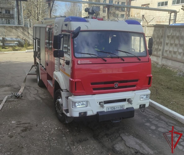  Псковские Росгвардейцы  провели учебно-тренировочное занятия