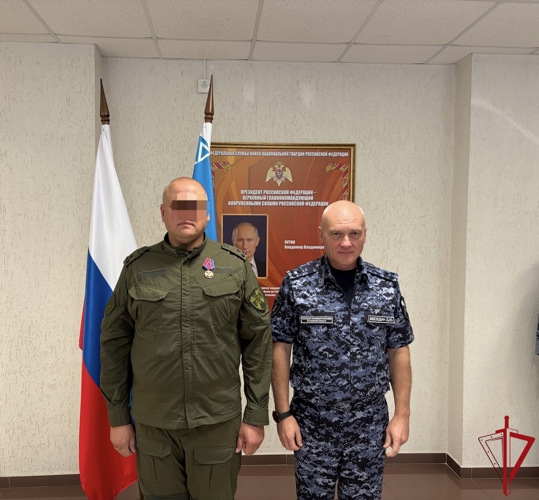 В Управление Росгвардии по Псковской области прошло торжественное собрание