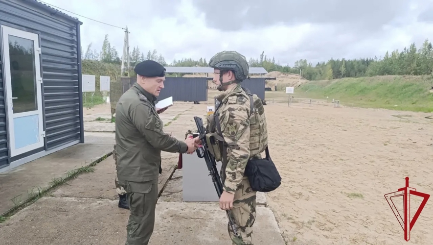 Псковский ОМОН «Кром» Росгвардии отмечает день образования  